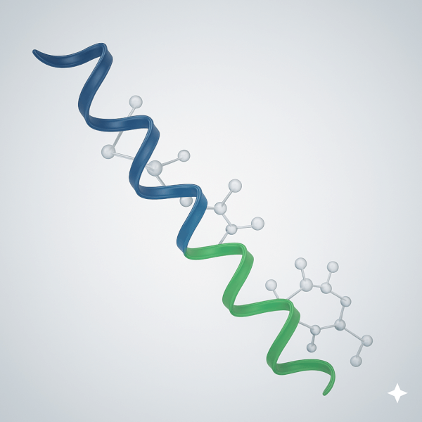 Illustration representing Peptide Synthesis